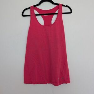 Smartwool Women's Pink Merino 150 Tank Racerback Sz L MSRP $65 Lightweight